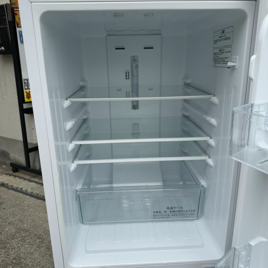 A6727【到着日指定可能!!】ハイセンス 冷凍冷蔵庫 HR-D15E A6727【到着日指定可能!!】ハイセンス 冷凍冷蔵庫 HR-D15E