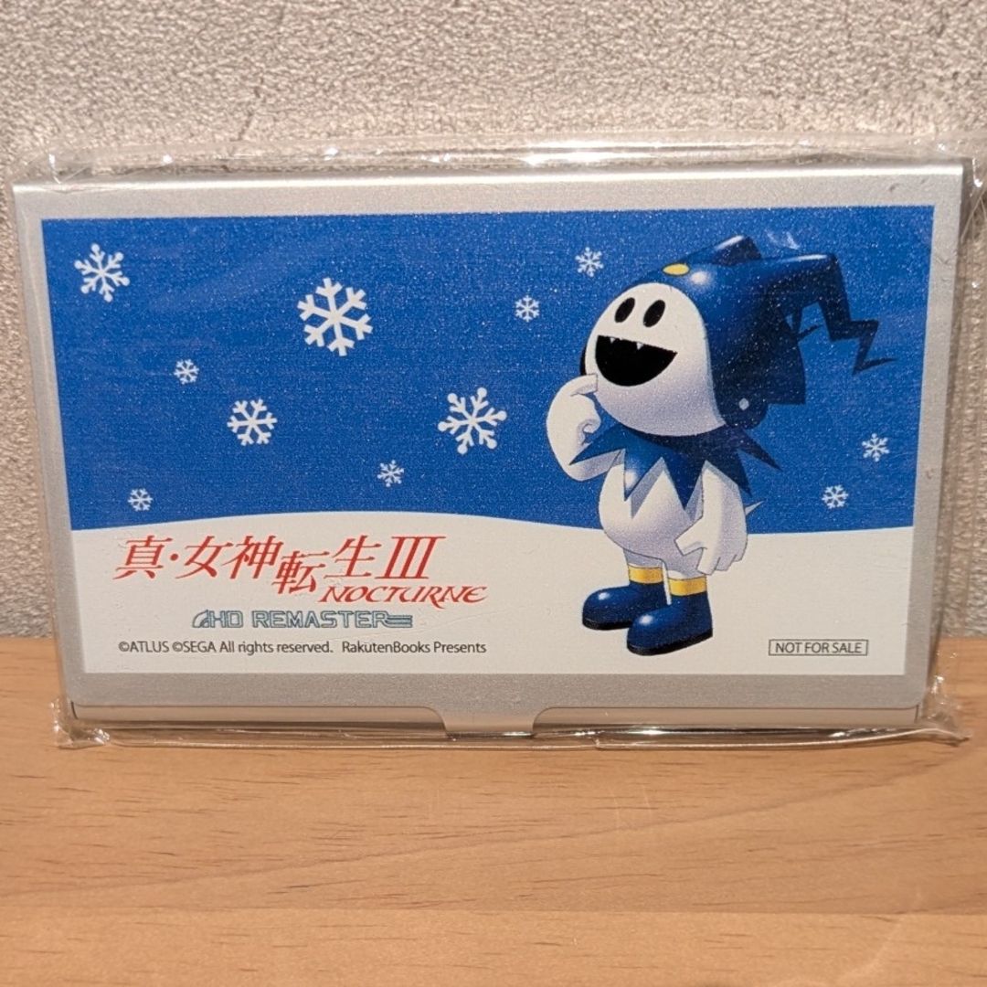 ジャックフロスト メタルカードケース エンタメ/ホビーのおもちゃ/ぬいぐるみ(キャラクターグッズ)の商品写真