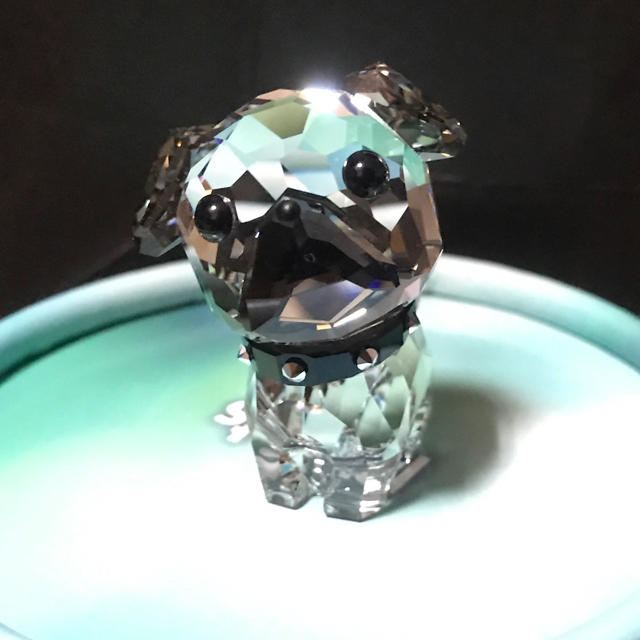 SWAROVSKI - スワロフスキー 置物 犬 の通販 by ブルーマロウ's shop ...