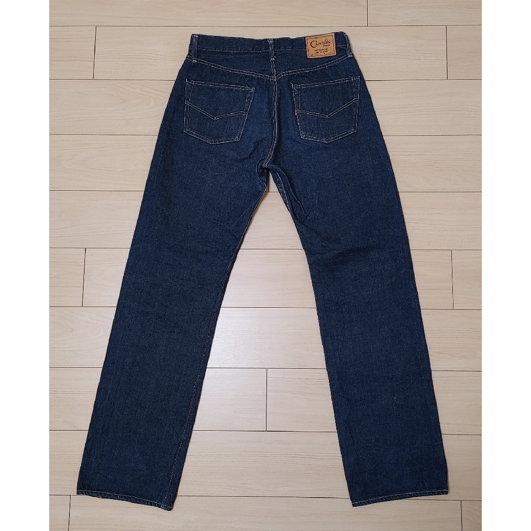 Canton - キャントン Lot.552 天然藍染 赤耳 ジーンズ W34 L34 Canton - キャントン Lot.552 天然藍染 赤耳 ジーンズ W34 L34