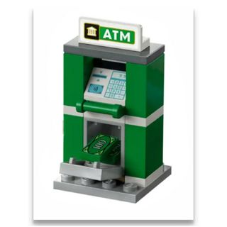 正規品 レゴ シティ 新品 ATM キャッシュコーナー(その他)
