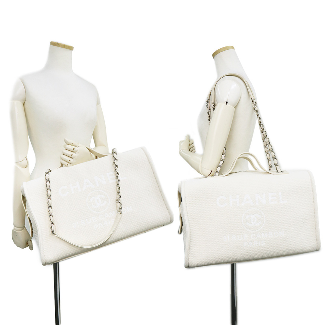 CHANEL - シャネル ドーヴィル 2WAY 肩掛け ボストンバッグ CHANEL - シャネル ドーヴィル 2WAY 肩掛け ボストンバッグ