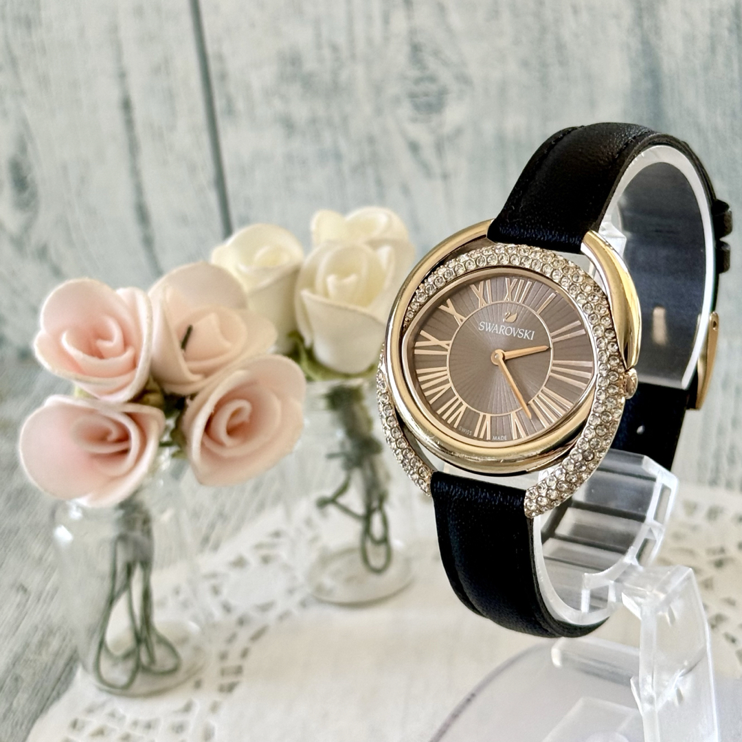 希少】Swarovski スワロフスキー 時計 オクテア DUO デュオ . 希少】Swarovski スワロフスキー 時計 オクテア DUO デュオ .