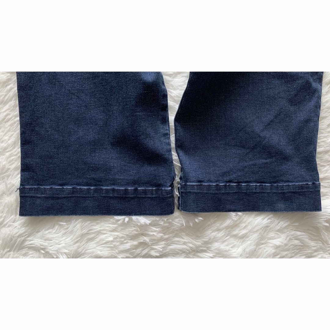 FREAK'S STORE(フリークスストア)のフリークスストア　ベルト付き　ハイウエストストレッチデニム　S インディゴ レディースのパンツ(デニム/ジーンズ)の商品写真