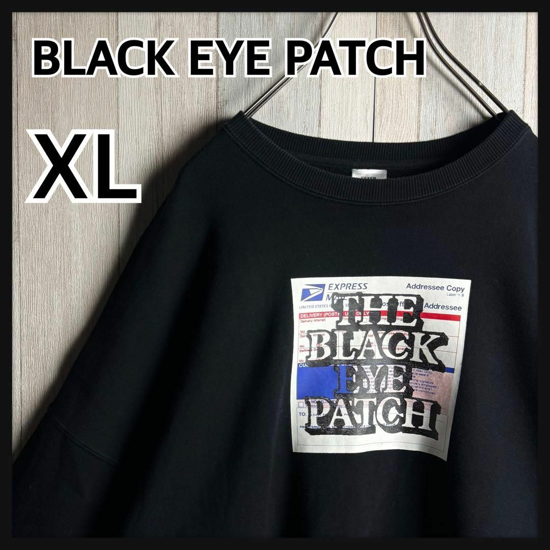 希少 美品 ブラックアイパッチ エクスプレス センターロゴ 希少 美品 ブラックアイパッチ エクスプレス センターロゴ