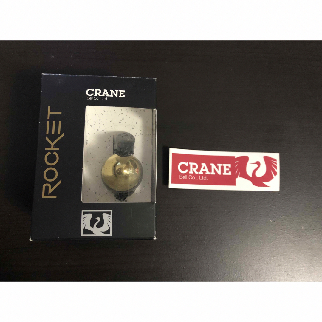 CLANE(クラネ)のCRANE ROCKET ベル 日本製 スポーツ/アウトドアの自転車(パーツ)の商品写真