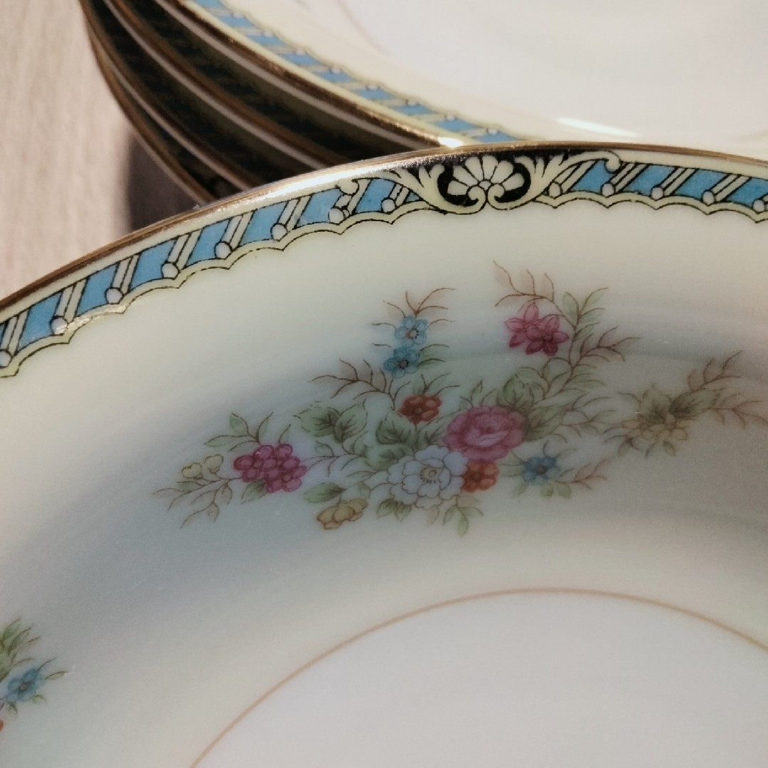 Noritake - ヴィンテージ Noritake 1850 レトロ花柄 ディープ Noritake - ヴィンテージ Noritake 1850 レトロ花柄 ディープ