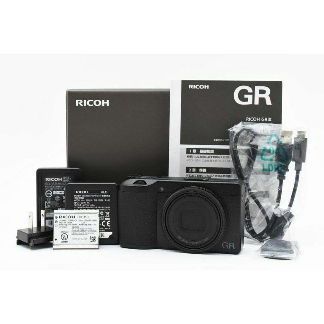 ショット数9230回□美品□Ricoh リコー GR III ショット数9230回□美品□Ricoh リコー GR III
