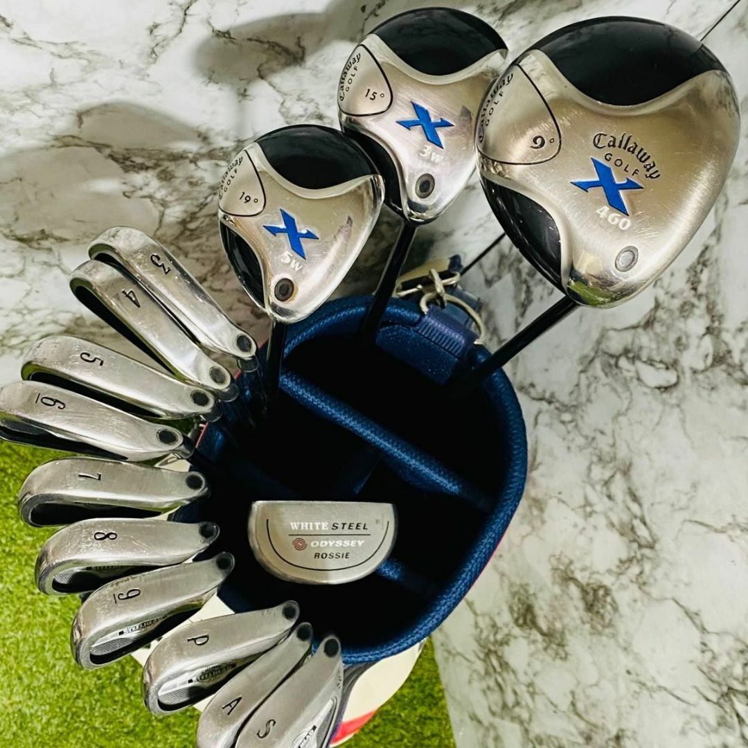 Callaway Golf - 【良品】初心者推奨 キャロウェイ Xシリーズ メンズゴルフセット 14本 Sの通販 by G.P.S東京@N SHOP| キャロウェイゴルフならラクマ Callaway Golf - 【良品】初心者推奨 キャロウェイ Xシリーズ メンズゴルフセット 14本 Sの通販 by G.P.S東京@N SHOP| キャロウェイゴルフならラクマ