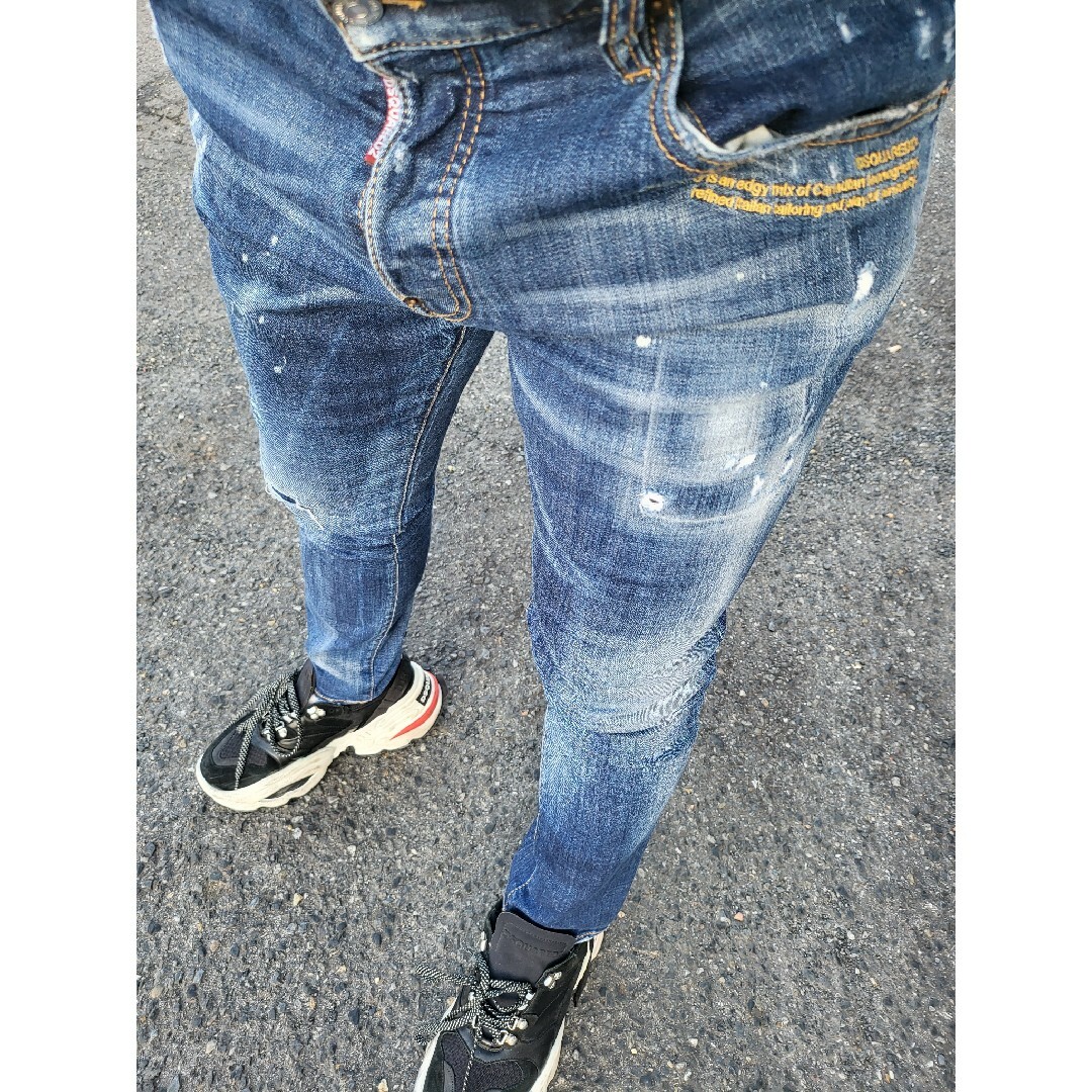 DSQUARED2 - ディースクエアード デニムパンツ スケーター DSQUARED2 - ディースクエアード デニムパンツ スケーター
