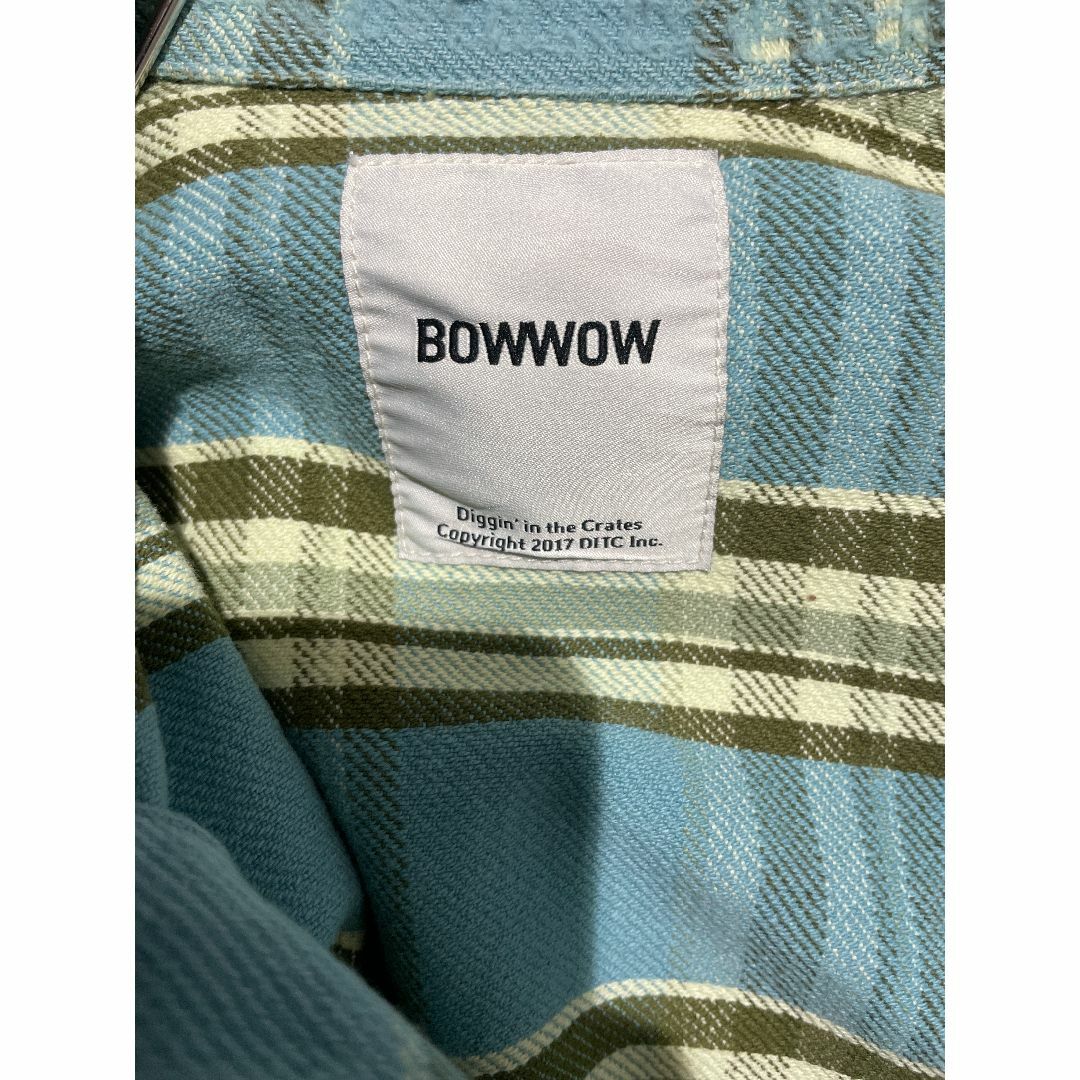 bowwow ダメージ加工シャツ XL bowwow ダメージ加工シャツ バウワウ