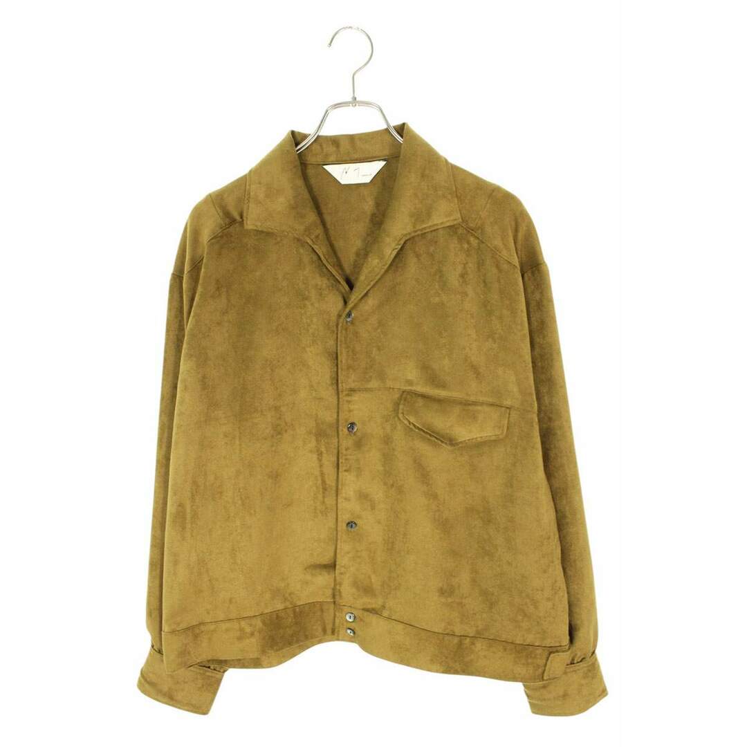 アンセルム ANCELLM ANC-SH48 VEGAN SUEDE SHIRT JACKET アンセルム ANCELLM ANC-SH48 VEGAN SUEDE SHIRT JACKET