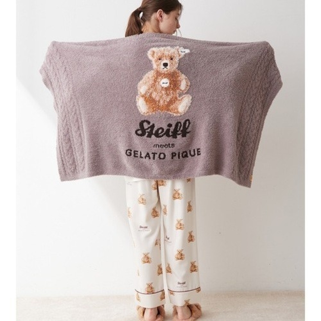 gelato pique - 新品タグ付き未使用 ジェラートピケ シュタイフ パウダージャガード ブランケット