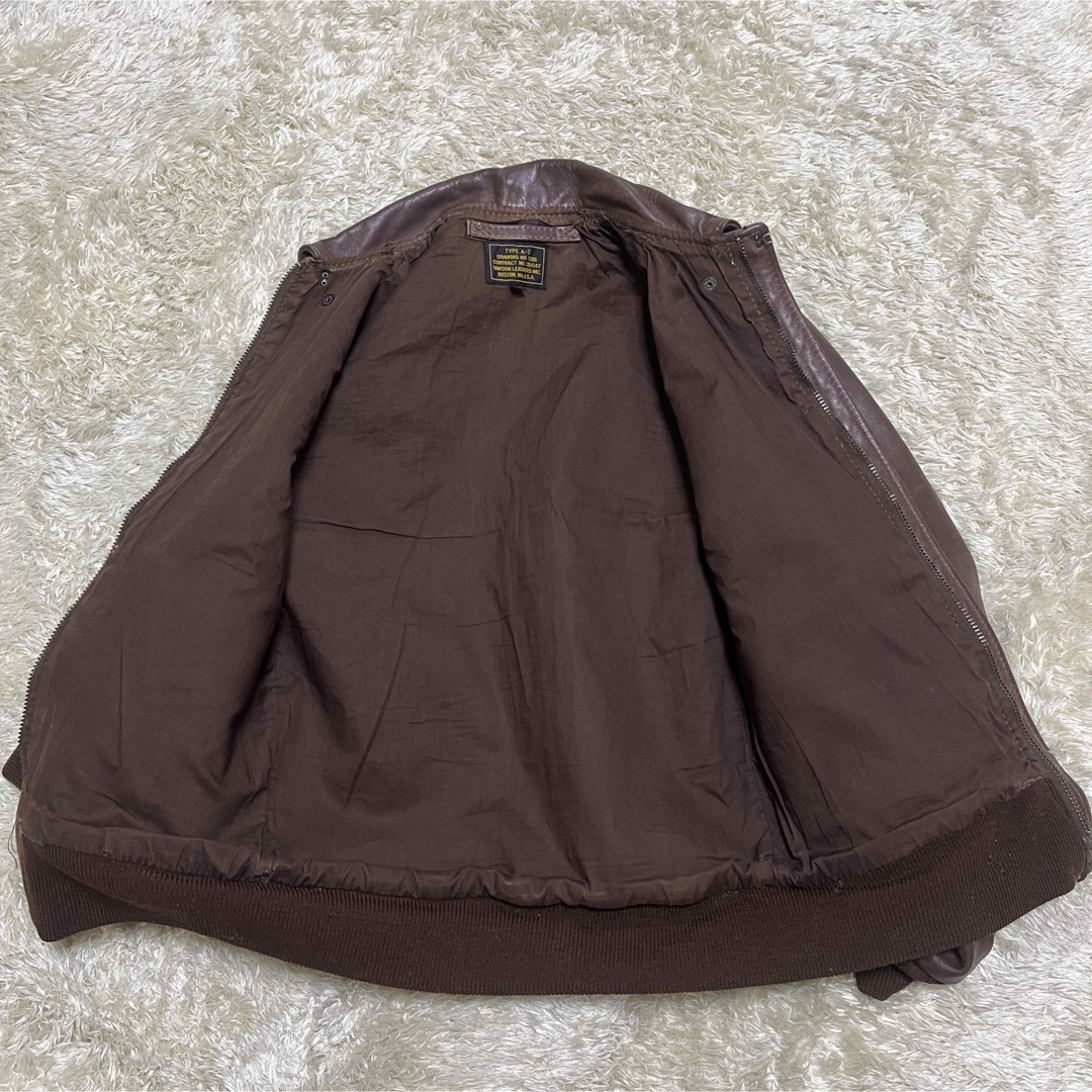 VANSON - VANSON バンソン 本革 レザー A-2 フライトジャケット VANSON - VANSON バンソン 本革 レザー A-2 フライトジャケット