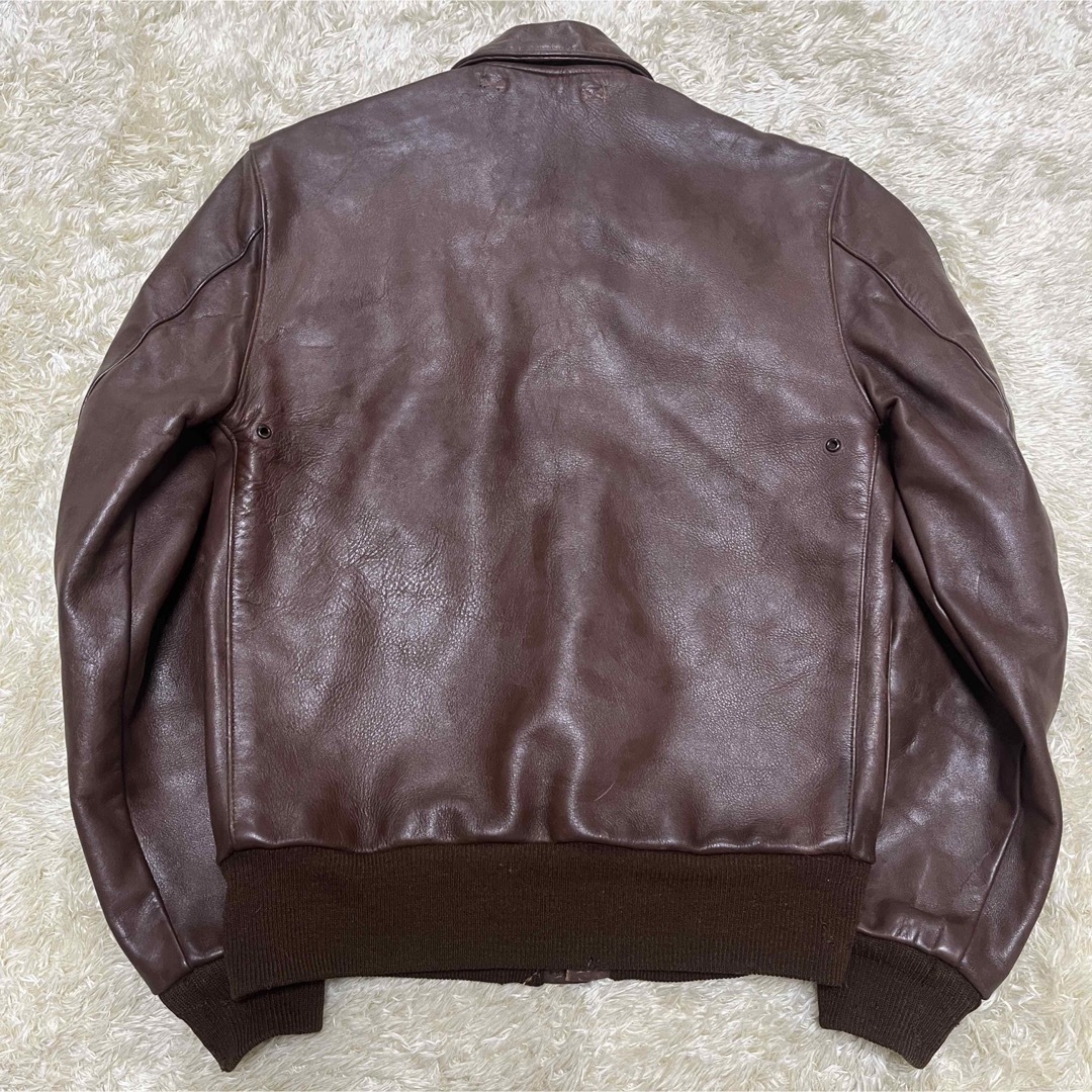 VANSON - VANSON バンソン 本革 レザー A-2 フライトジャケット VANSON - VANSON バンソン 本革 レザー A-2 フライトジャケット