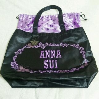 アナスイ(ANNA SUI)の【あぱまこ様専用】ANNA SUI*ナイロン巾着トート(トートバッグ)