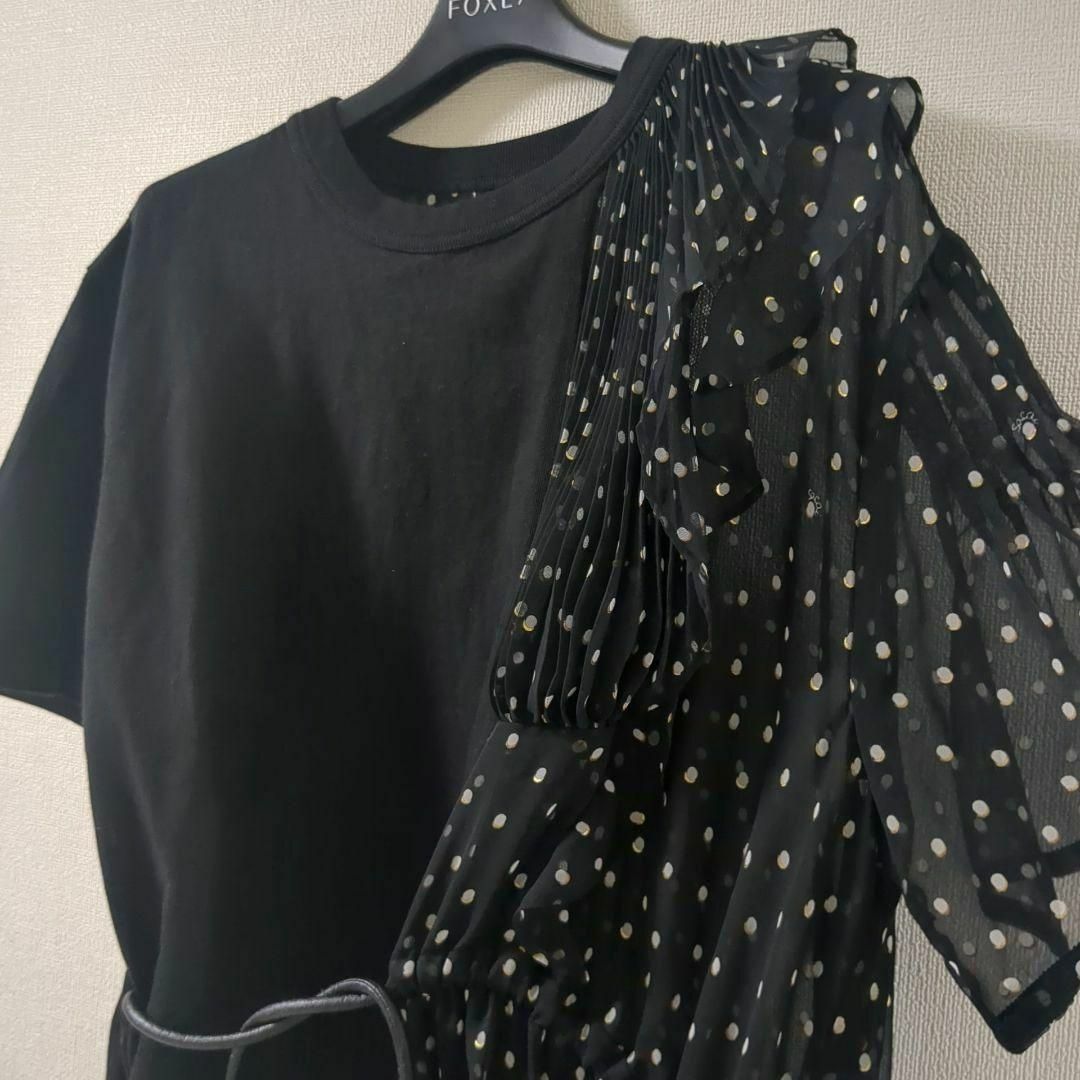 サカイ Polka Dot T-Shirt ドット シースルー ドッキング 2 サカイ Polka Dot T-Shirt ドット シースルー ドッキング 2