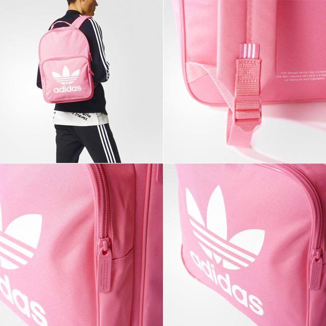 adidas(アディダス)の桃【新品/即納OK】adidas オリジナルス リュック バックパック ピンク レディースのバッグ(リュック/バックパック)の商品写真