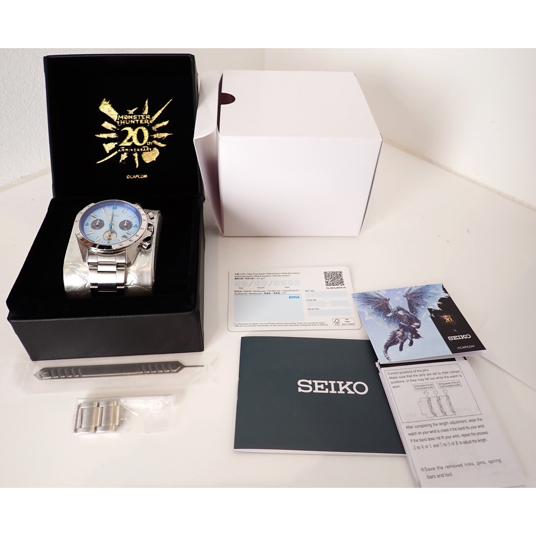 SEIKO モンスターハンター 20周年コラボモデル イヴェルカーナ SEIKO モンスターハンター 20周年コラボモデル イヴェルカーナ