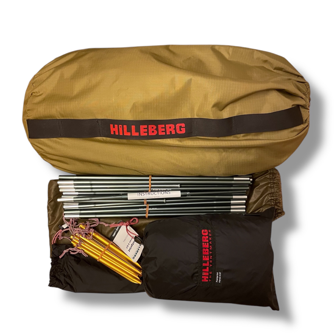 HILLEBERG - HILLEBERG ヒルバーグ ケロン4GT フットプリント付 HILLEBERG - HILLEBERG ヒルバーグ ケロン4GT フットプリント付