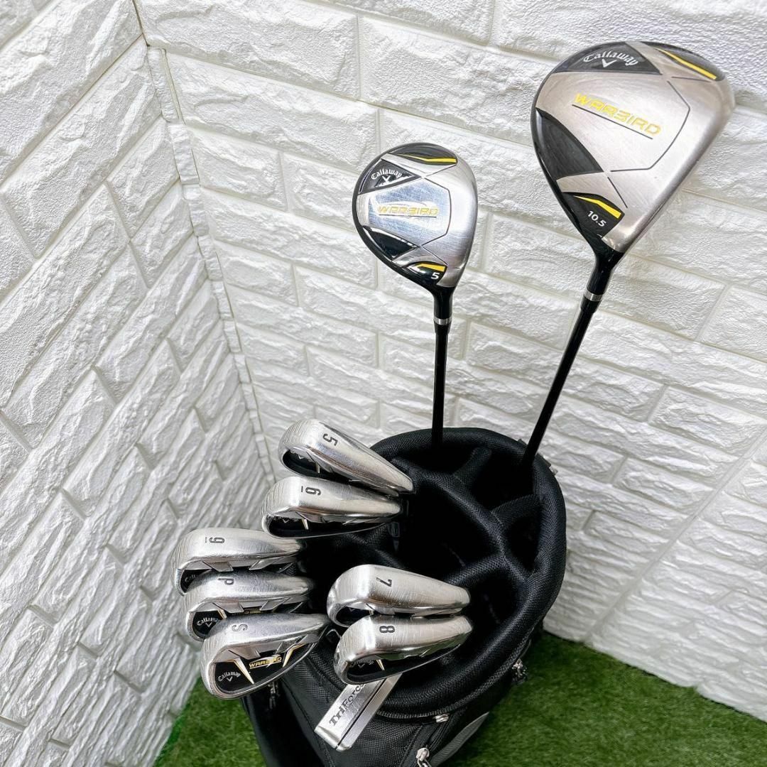 Callaway Golf - キャロウェイ WARBIRD 初心者向 メンズゴルフセット キャディバッグ付きの通販 by 花丸店|キャロウェイゴルフ ならラクマ Callaway Golf - キャロウェイ WARBIRD 初心者向 メンズゴルフセット キャディバッグ付きの通販 by 花丸店|キャロウェイゴルフ ならラクマ