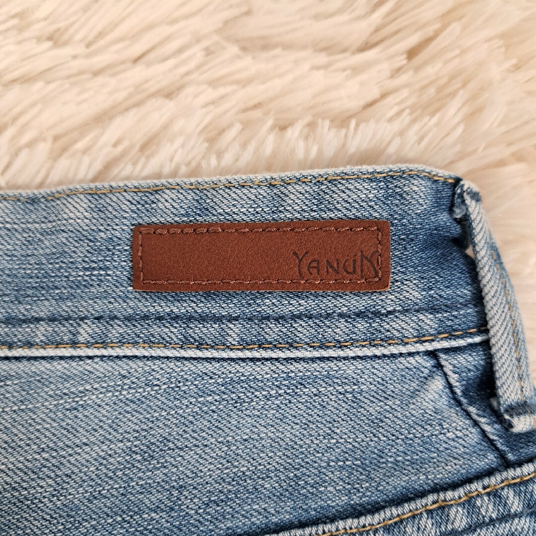 極美品】YANUK Denim ハイウエスト スリムテーパード RUTH