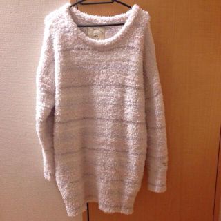 ジェラートピケ(gelato pique)のマルチボーダーワンピース(ルームウェア)