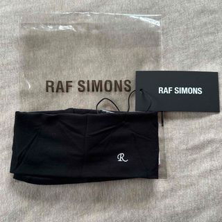RAF SIMONS - 黒新品 RAF SIMONS タートルネック カラー ネック RAF SIMONS - 黒新品 RAF SIMONS タートルネック カラー ネック