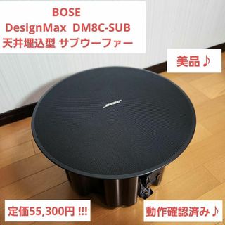 美品♪BOSE DesignMax DM8C-SUB 天井埋込型サブウーファー(スピーカー)