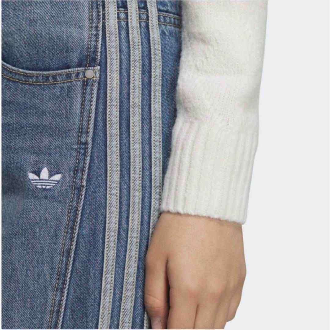 adidas - 【海外限定】adidas ルーズデニム ミディアムブルー L adidas - 【海外限定】adidas ルーズデニム ミディアムブルー L