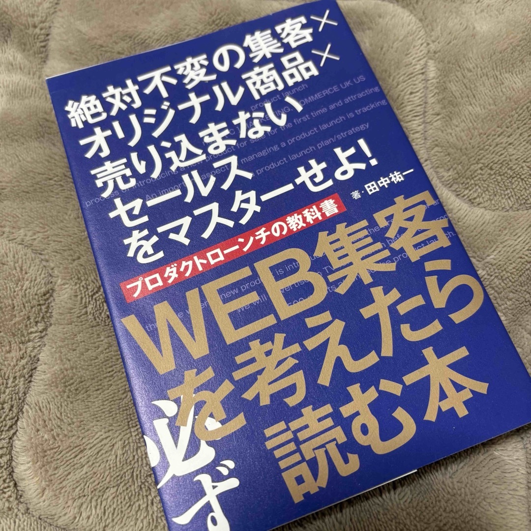 web集客を考えたら読む本 田中祐一 エンタメ/ホビーの本(ビジネス/経済)の商品写真