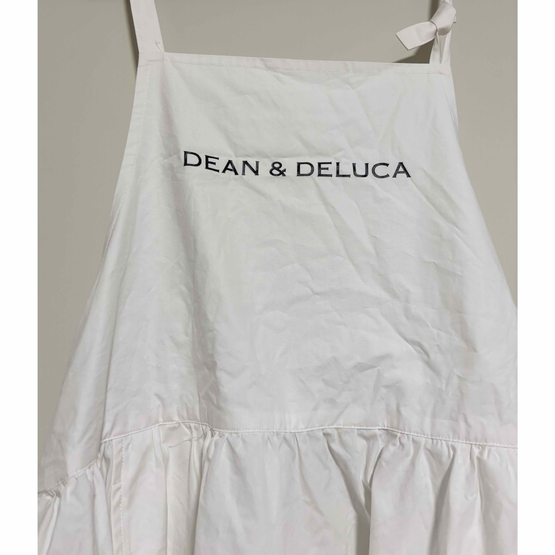 DEAN&DELUCA×BEAMS COUTURE ギャザーのエプロンドレス DEAN&DELUCA×BEAMS COUTURE ギャザーのエプロンドレス