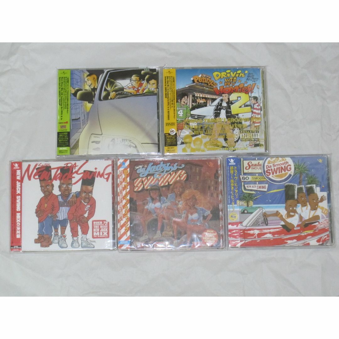 【MIX CD】井上三太 NEW JACK SWING 5枚セット 帯付き