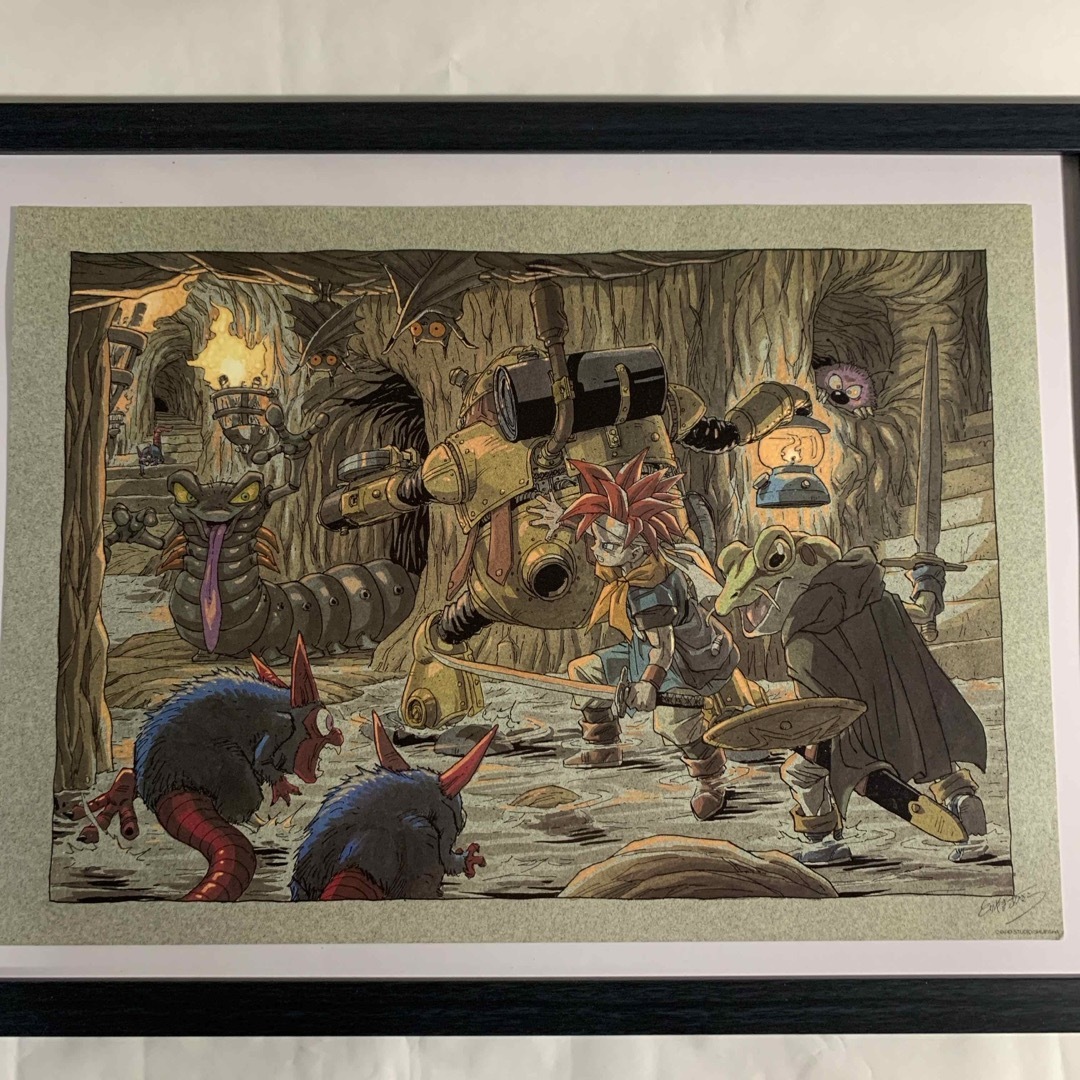 鳥山明の世界展 クロノトリガー複製原画ポスター B4 (鳥山明の 鳥山明の世界展 クロノトリガー複製原画ポスター B4 (鳥山明の