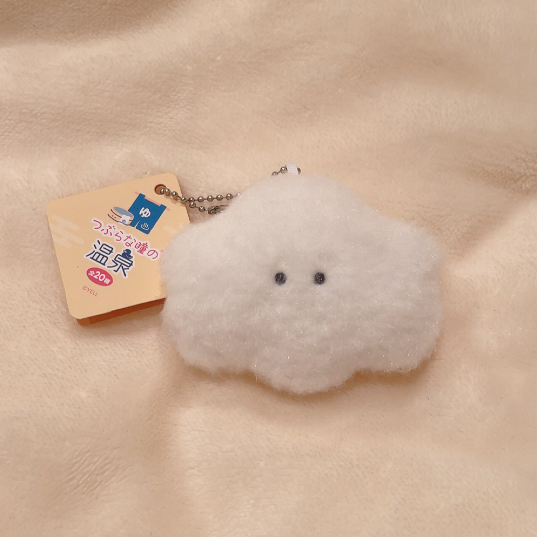 新品、タグ付き☁️つぶらな瞳の温泉 ゆげ エンタメ/ホビーのおもちゃ/ぬいぐるみ(キャラクターグッズ)の商品写真
