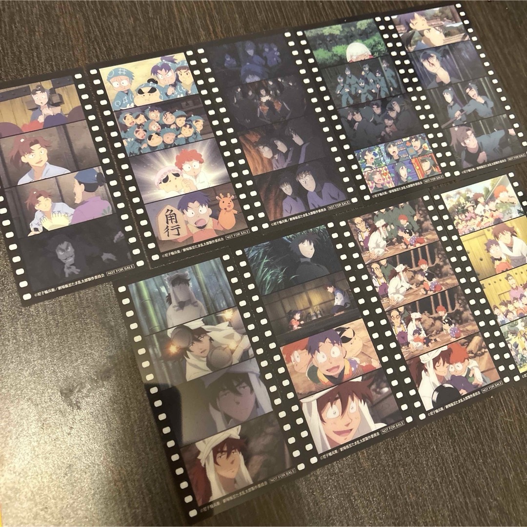 劇場版 忍たま乱太郎 フィルム風しおり 封じ込む 劇場版 忍たま乱太郎 フィルム風しおり 封じ込む