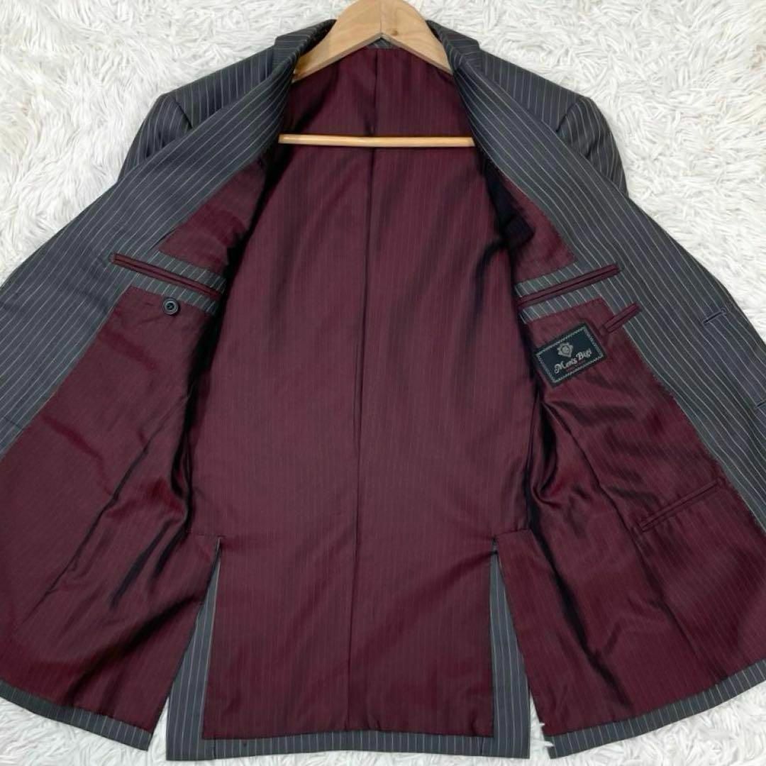 MEN'S BIGI - 美品✨メンズビギ スーツ セットアップ シルク MEN'S BIGI - 美品✨メンズビギ スーツ セットアップ シルク
