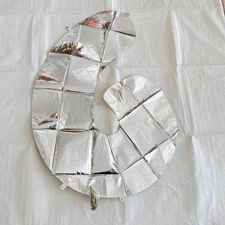 バルーンアルミ6 ヘリウム風船 数字バルーン6ゴールド 誕生日 カーニバル(その他)