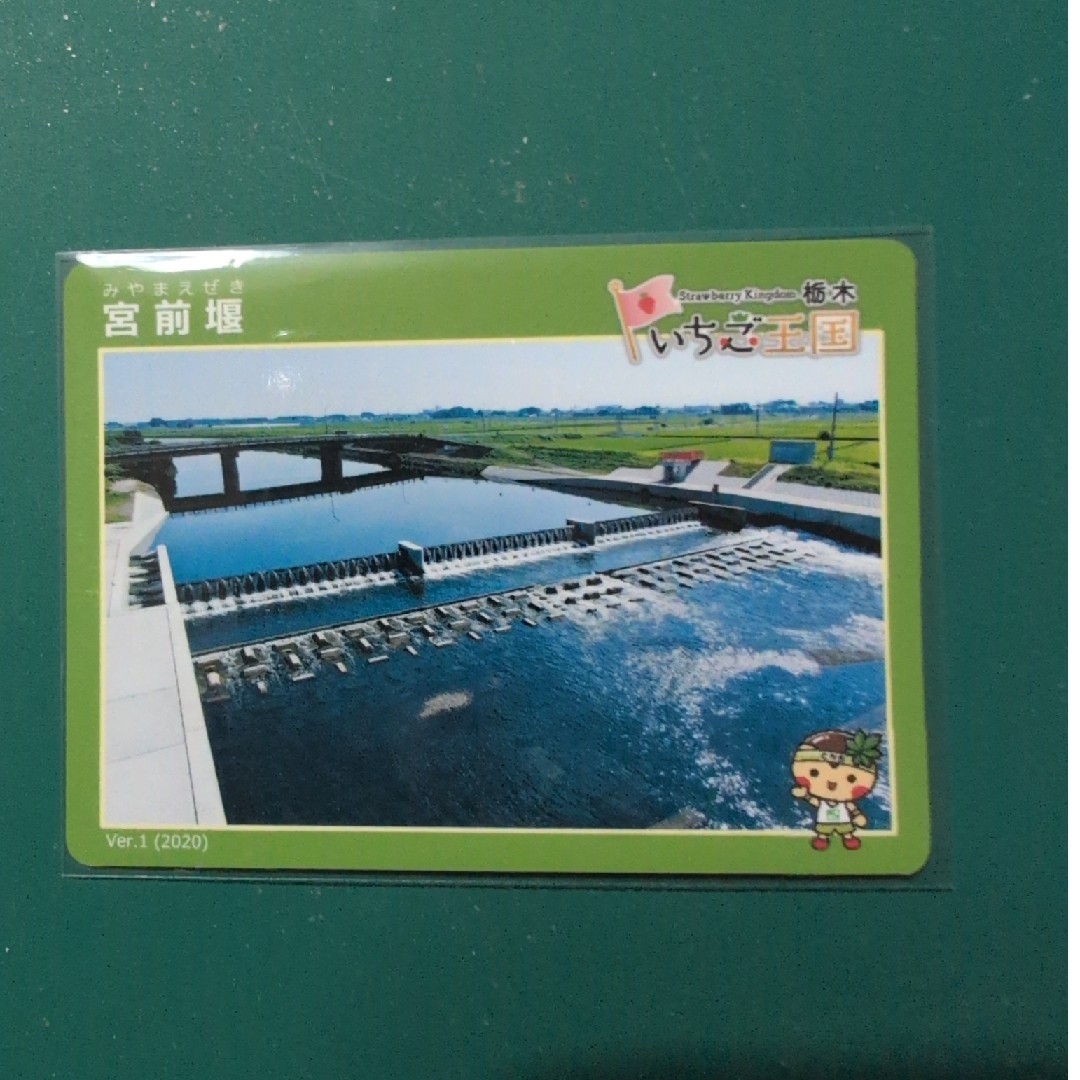 ダムカード（施設カード）栃木県 エンタメ/ホビーのコレクション(印刷物)の商品写真