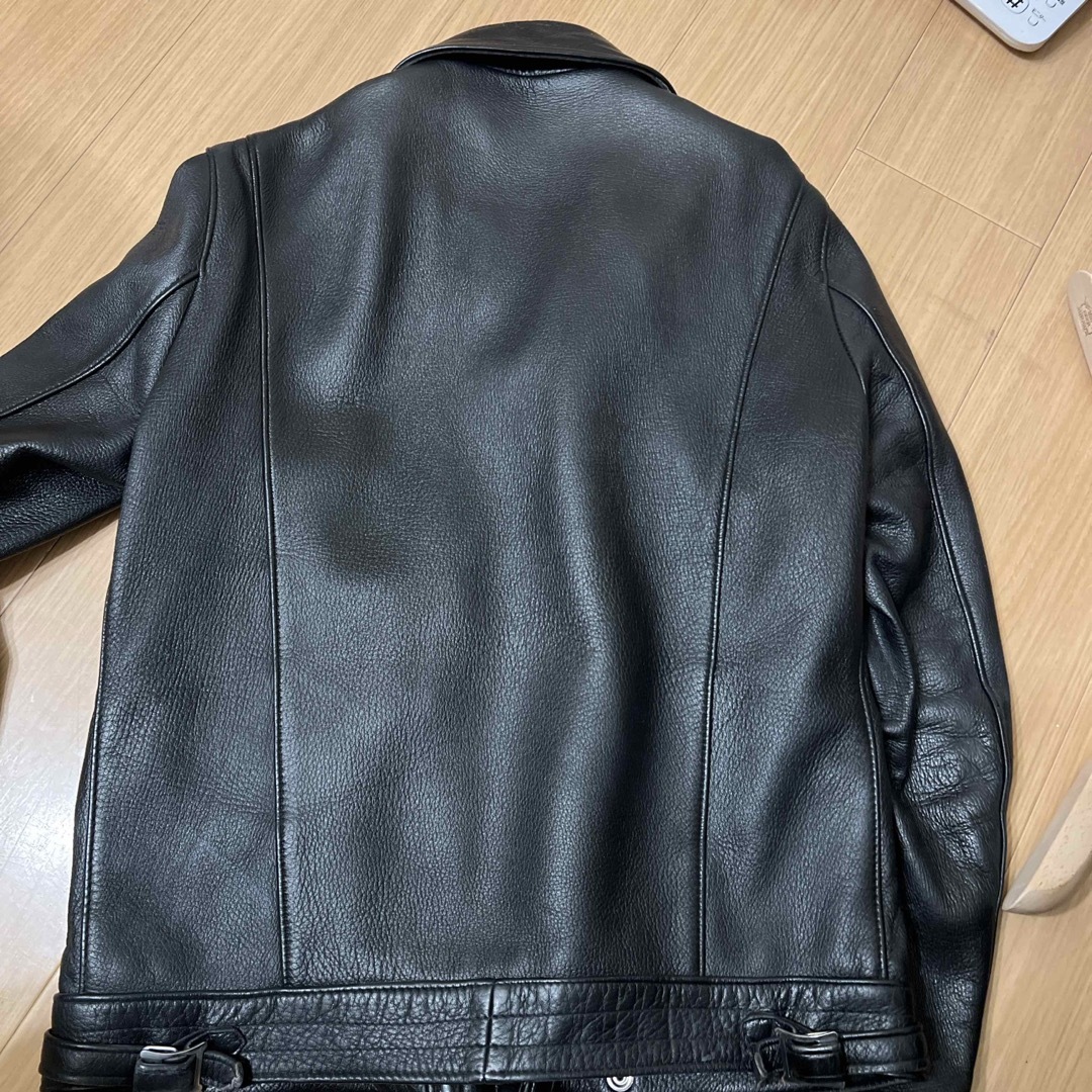 THE REAL McCOY'S - 美品 サイズ40 ルイスレザー 黒 サイクロン THE REAL McCOY'S - 美品 サイズ40 ルイスレザー 黒 サイクロン