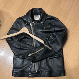 THE REAL McCOY'S - 美品 サイズ40 ルイスレザー 黒 サイクロン THE REAL McCOY'S - 美品 サイズ40 ルイスレザー 黒 サイクロン