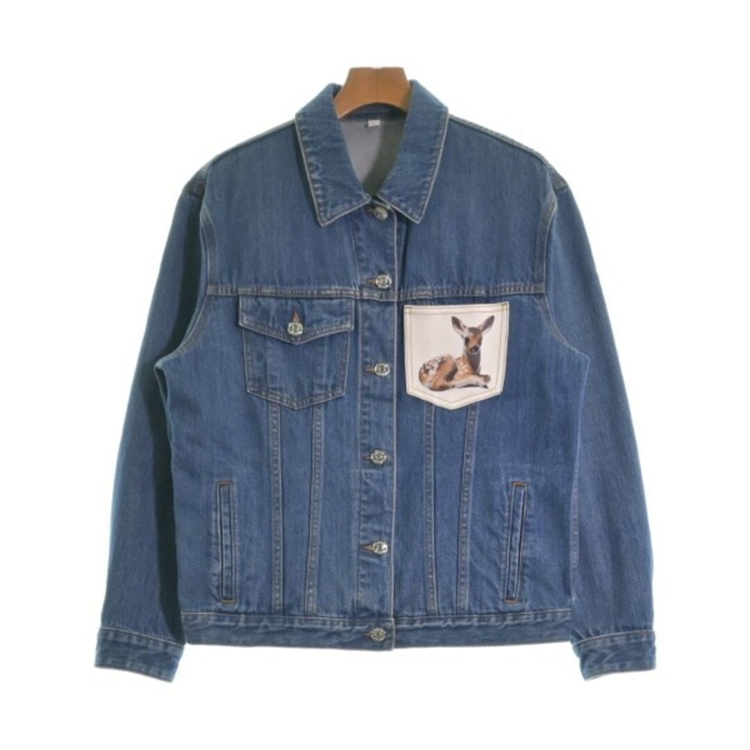 BURBERRY - BURBERRY バーバリー デニムジャケット 44(S位) 青 BURBERRY - BURBERRY バーバリー デニムジャケット 44(S位) 青