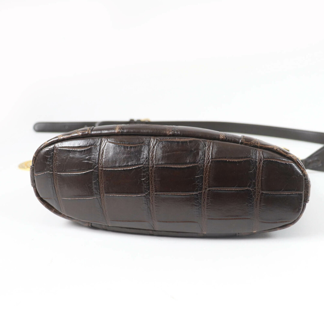 美品☆BEAUGRAND ボーグラン JRAタグ付 クロコダイル 2WAY 美品☆BEAUGRAND ボーグラン JRAタグ付 クロコダイル 2WAY