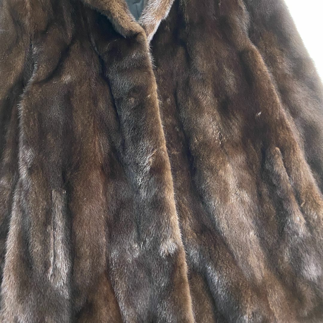 【5つ星】THE AMERICAN FUR AWARDS AMERICAN ULTRA 毛皮コート ミンク リアルファーコート ジャケット レディース  女優羽織り 大きいサイズ