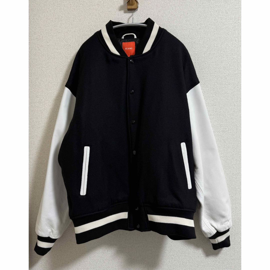 定価30800円!BEAMS/ビッグアワードジャケットM スタジャン 定価30800円!BEAMS/ビッグアワードジャケットM スタジャン