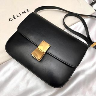 CELINE - ✨激レア美品✨セリーヌ 旧ロゴ クラシックボックス CELINE - ✨激レア美品✨セリーヌ 旧ロゴ クラシックボックス