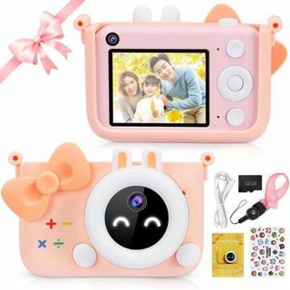 キッズカメラ　子供用カメラ　トイカメラ　プレゼント クリスマスプレゼント(知育玩具)