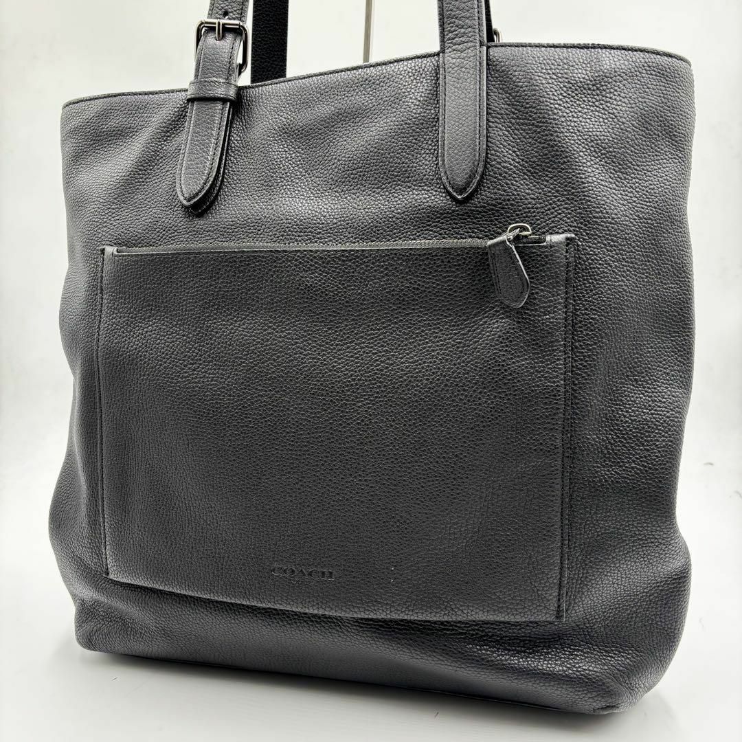 コーチ COACH トートバッグ ビジネスバッグ シボ革 ブラック 32248 コーチ COACH トートバッグ ビジネスバッグ シボ革 ブラック 32248