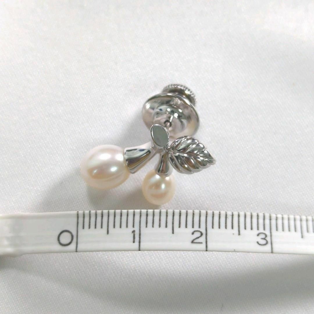 MIKIMOTO ミキモト パール 真珠 チェリー ピンブローチ ネクタイピン MIKIMOTO ミキモト パール 真珠 チェリー ピンブローチ ネクタイピン
