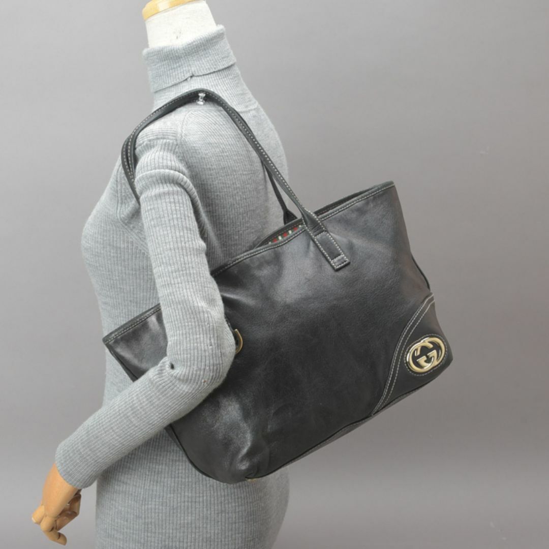 正規店仕入れの GUCCI - GUCCI◇グッチ ニューブリット トートバッグ 本革レザー バッグ